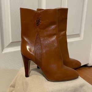Heeled Leather Boots